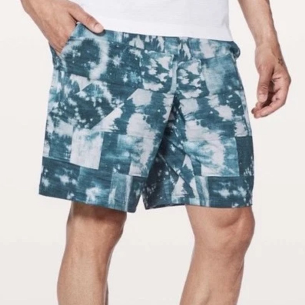Lululemon Pace Breaker Men’s Out Of Mind Liner 9" Bleached Indigo Starlight